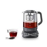 Joydeem Hot Tea Maker, Glass Electric Kettle with Auto Lift Tea Infuser and Temperature Control, 1.7L, JD-ZC6088G - Retail: $89