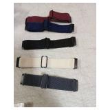 Bcuckood Compatible with Fitbit Versa 4/Versa 3/Sense 2/Sense Band Women Men, 5 Pack Elastic Nylon Soft Adjustable Stretchy Solo Loop Replacement Strap for Women Men - Retail: $10