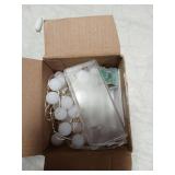 Lomotech Battery Operated Christmas Lights - 2 Pack Total 13ft 40LEDs Battery Ball Lights with Timer for Home, Garden, Party, Holiday, Tree Decoration (Warm White)