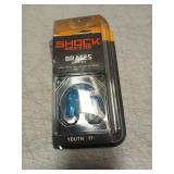 Shock Doctor Mouth Guard for Braces, Upper Teeth Protection, Instant Fit, Adult & Youth Sizes,Blue - Retail: $15