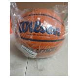 WILSON Evolution Indoor Game Basketball, Navy, Size 6-28.5"