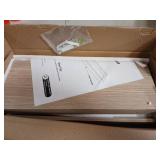 Mifurn Oak Floating Shelves with Raised Lip, Wooden Wall Shelves for Bedroom Living Room Kitchen, Modern Bathroom Shelves for Wall, Decor Floating Shelves for Storage Display (Set of 2, 15.7 Inch) - R