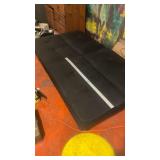 Modern Black Futon Sofa Bed 5