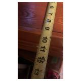 Wooden 6-Drawer Storage Chest Jewery box with Green Felt Interior