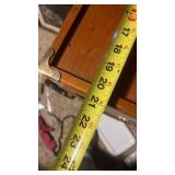 Wooden 6-Drawer Storage Chest Jewery box with Green Felt Interior