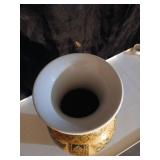 Chinese Decorative Porcelain Vase with Floral Design