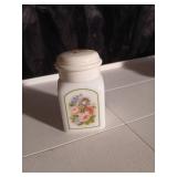 Floral Porcelain Tea Set with Picture Frame