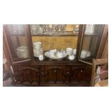 Noritake Fine China Dining Set with Gold Trim