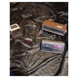 GE Cassette Clock Radio Alarm Set