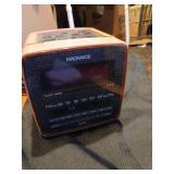 GE Cassette Clock Radio Alarm Set