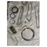 Mixed Gold & Silver Tone Jewelry Collection