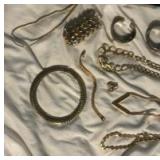 Mixed Gold & Silver Tone Jewelry Collection