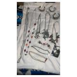 Mixed Metal Jewelry Collection with Gemstone Accents