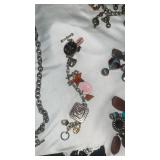 Mixed Metal Jewelry Collection with Gemstone Accents