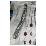 Mixed Metal Jewelry Collection with Gemstone Accents