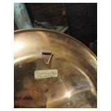 1923 Chilean Republic Copper Wall Plate Collection