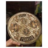 1923 Chilean Republic Copper Wall Plate Collection