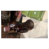 Avon \"Bucking Bronco\" cologne or aftershave bottle.  Army Jeep aftershave decanter. Avon 