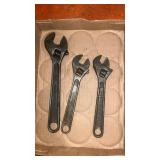 Crescent Steel Adjustable Wrench Set