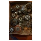 Wire Brush and Grinding Wheel Attachment Set