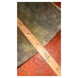 Solid brass log wood holder perfect by the fireplace