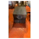 Metal 2 File Cabinet drawers
