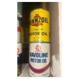 Classic Motor Oil Can Collection