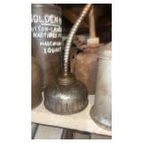 Old Industrial Oil Cans Collection - Golden Rod & Rainoyl