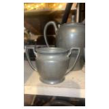 Pewter Tea Service Set