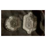 Indiana Glass Tiara Sandwich Clear Glass Dishes.