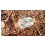 vintage full size bed with box springs victorian style