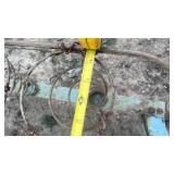 vintage full size bed with box springs victorian style