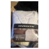 Ovente Spa Bath Robe and Slippers Set