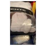 Ovente Spa Bath Robe and Slippers Set