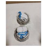 Moxweyeni 2 Pcs PVC Termination Cap for 4" Inner Diameter, Mesh Screen Vent Cover 304 Stainless Steel, for Furnace & Roof Vent Cap, Round Air Outlet Exhaust Water Drains Pipe with Gloves - Retail: $18