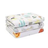 Baby Diaper Changing Pad Liners(22X27.5 inches) Soft Cotton Waterproof Changing Mat for Baby Underpads Mattress Mat Sheet Protector Portable Reusable Urine Pads for Travel Gear Pack of 3 - Retail: $22