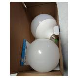 ILC G120 LED Large Globe Light Bulbs 15W, Compatible with Alexa Hub Required, Î¦4.72 inch, Color Changing, CCT Color Temprature Turnable 2700K-6000K, CRI95+, 150W Equivatlent, E26 Base (2 Pack) - Re