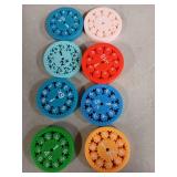 Mathematical Clock Learning Discs Set