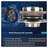 Autoround 512513 Wheel Bearing Hub Assembly Compatible with Jeep Cherokee 2014-2023, Chrysler 200 2015-2017 [Pack of 2]