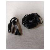 MorningRo 2 Pcs Extension Cable Kit Compatible with Govee Permanent Outdoor Light 3 Pins Y Splitter Cord Straight Extension Compatible with Govee H705 H706 H805 Weatherproof Patio Yard (16 ft,Black)