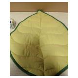 Letalong 30 X 20 Inch Leaf Shaped Cotton Cat Bed Pad, Warming Cat Mat, Pet Warming Pad for Cats, Warmer Mat for Feral and Indoor Cats, 2025 Enlarged and Thickened Leaf Beds