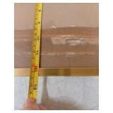 Gold Metal Picture Frame 11x13 - Retail: $15