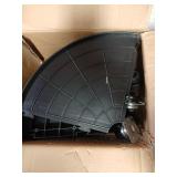 NOAMOO 20 Inch Plant Caddy with Wheels Outdoor Indoor, Extra Large Rolling Plant Stand for 600lb Heavy Duty Flower Pots, Round Plant Rollers Lockable Potted Planter Dolly, Black - Retail: $34