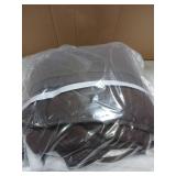 KinCam Waterproof Recliner Sofa Cover, Non-Slip Reclining Couch Covers for 3 Seat, Recliner Couch Cover Furniture Protector with Elastic Straps for Pets, Kids, Chocolate