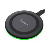 Yootech Wireless Charger,10W Max Wireless Charging Pad Compatible with iPhone 17/17 Pro/17 Pro Max/Air/16/15/14/13/SE 2022/12/11,Samsung Galaxy S25/S24/S23,for AirPods Pro 3(No AC Adapter)