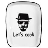 KBWUZ Ceramic Spoon Rest for Kitchen Stove Top Counter, Funny Let