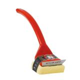 Grill Rescue Griddle Brush Bristle-Free, Heavy-Duty Griddle Cleaner for Flat Tops & BBQ Griddles | Heat Resistant, Safe for Nonstick Surfaces, Cast Iron & Stainless Steel (Griddle Brush with Scraper, 