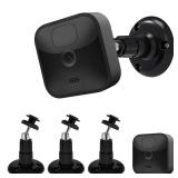 Blink Outdoor Camera Mount, 360 Degree Adjustable Indoor/Outdoor Wall Mount Bracket for Blink Home Security System Black 3 Pack