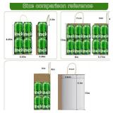 Toovip 90 Pack Plain Brown Kraft Paper Bags with Handles Bulk, Multiple 3 Assorted Sizes Gift Bags for Favors Grocery Retail Party Birthday Shopping Business Goody Craft Merchandise Take Out Sacks