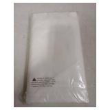 Barossa Design Waterproof Extra Long Shower Curtain or Liner Microfiber 72 x 84 inches, Soft Feel & Hotel Quality, Machine Washable, White, 72x84